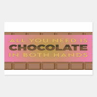 Todo lo que necesitas es chocolate en ambas manos 
