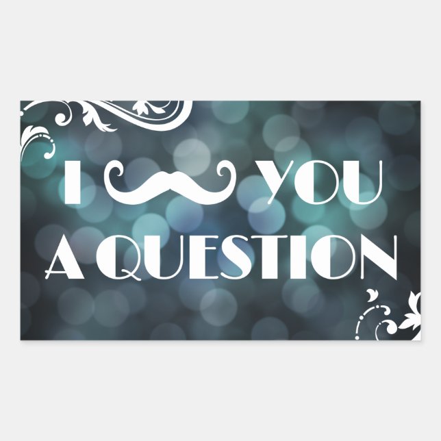 Pegatina Rectangular Toro de emisiones agrícolas (Anverso)