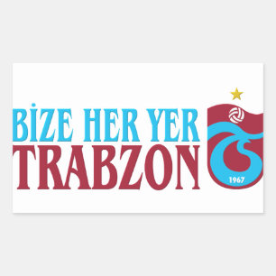 Pegatina Rectangular Trabzonspor