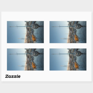 Pegatina Rectangular Tromso Noruega