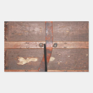 Pegatina Rectangular Trunk pirata