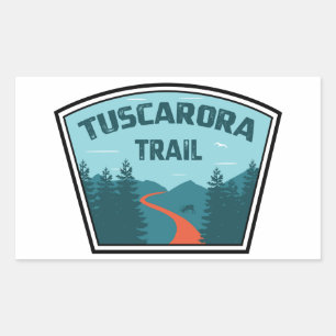 Pegatina Rectangular Tuscarora Trail