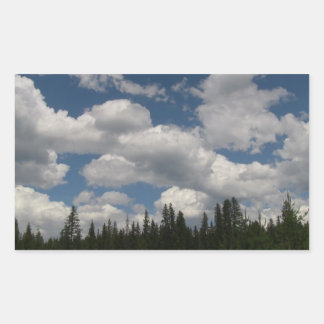 Pegatina Rectangular Umatilla Oregon Paisaje Paisaje Paisajista