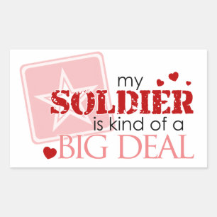 Pegatina Rectangular Una especie de gran cosa