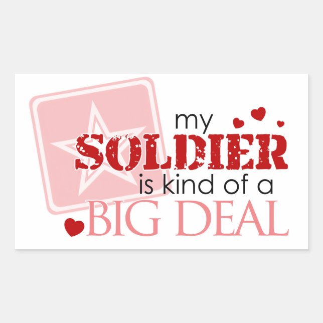 Pegatina Rectangular Una especie de gran cosa (Anverso)