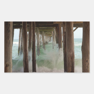 Pegatina Rectangular Under the Pier, de Shirley Taylor