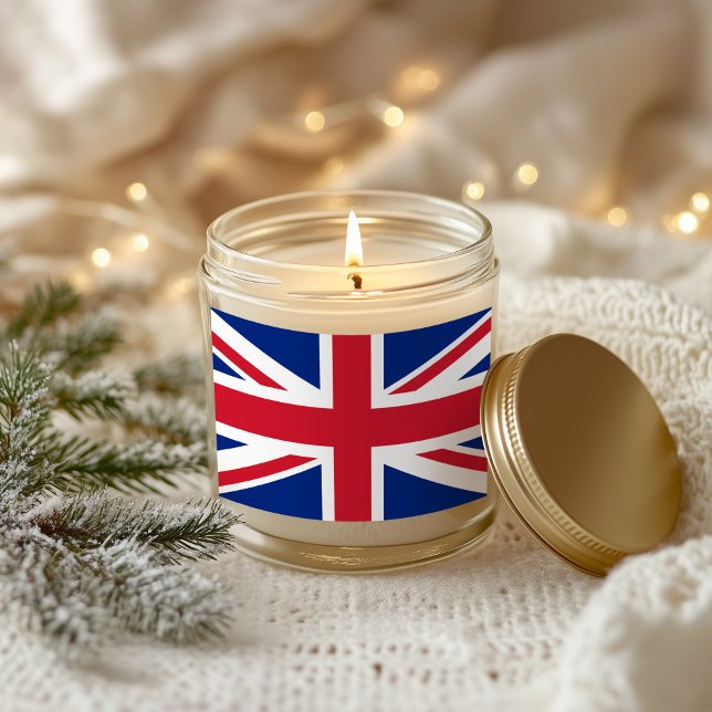 Pegatina Rectangular Unión Jack (Union Jack Rectangular Sticker)