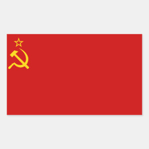 PEGATINA RECTANGULAR URSS
