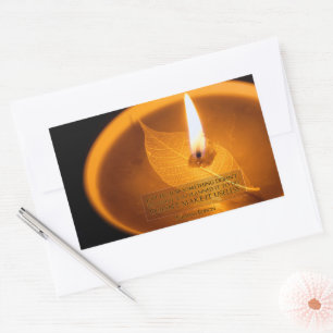 Pegatina Rectangular "Usar" cita Inspiradora de Thomas Edison