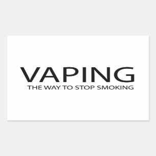 Pegatina Rectangular Vapeo