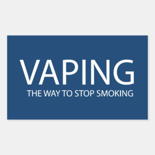 Pegatina Rectangular Vapeo