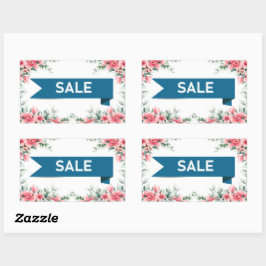 Pegatina Rectangular Venta