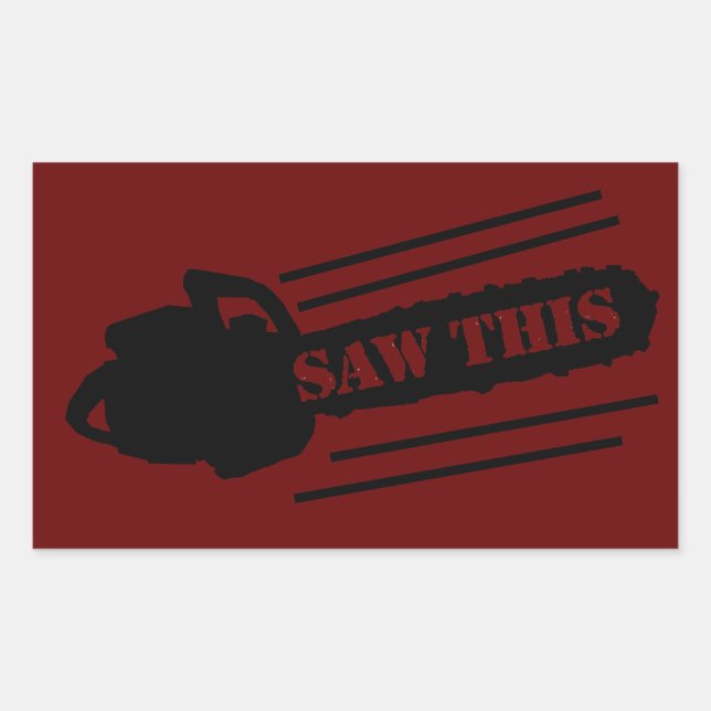 PEGATINA RECTANGULAR VER ESTO (Anverso)