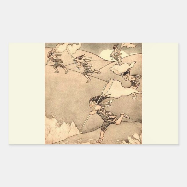 Pegatina Rectangular viento (Anverso)