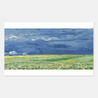 Vincent van Gogh - Wheatfield under Thundernuds