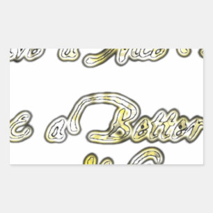 Pegatina Rectangular Vintage tiene un buen día y una mejor noche con Gr