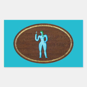 Pegatina Rectangular Virgo 2008