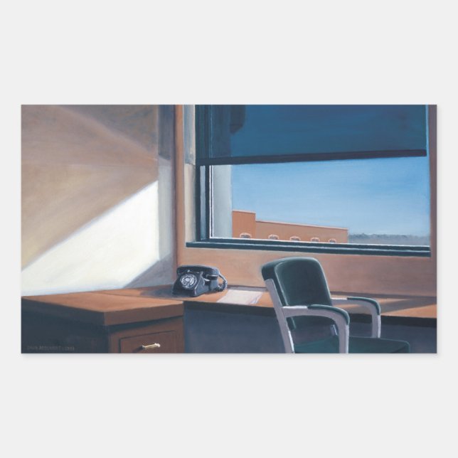 Pegatina Rectangular Volver al trabajo 2003 (Anverso)