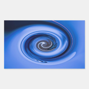Pegatina Rectangular Vortex por Shirley Taylor