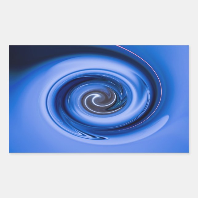 Pegatina Rectangular Vortex por Shirley Taylor (Anverso)