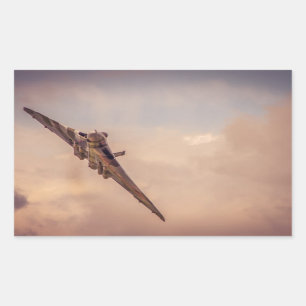 Pegatina Rectangular Vulcan