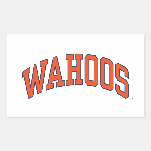 PEGATINA RECTANGULAR WAHOOS (Anverso)
