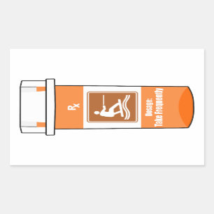 Pegatina Rectangular Wakeboarding Es Mi Medicina