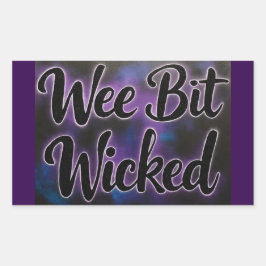 Pegatina Rectangular WeeBitWicks
