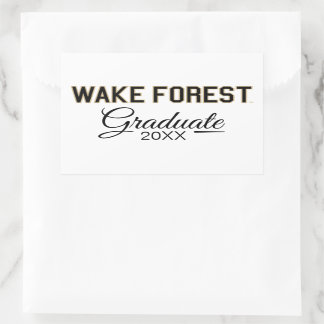 Pegatina Rectangular WFU | Bosque Wake