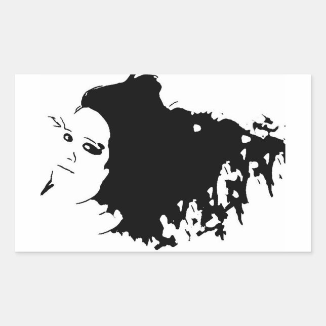 Pegatina Rectangular Wicks Mane (Anverso)