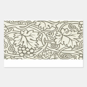 Pegatina Rectangular William Morris Grapevine Sage Wallpaper