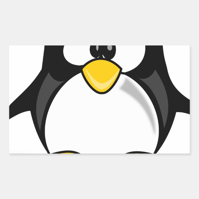 Pegatina Rectangular Wobbly Pete (Anverso)