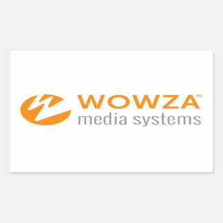 Pegatina Rectangular Wowza