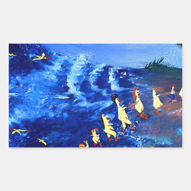 Pegatina Rectangular yadda.2 (Anverso)