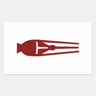 Pegatina Rectángulo del Turible