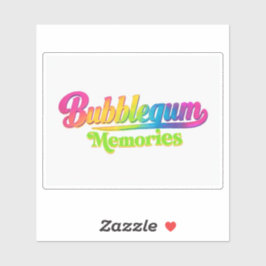 Pegatina Recuerdos de Bubblegum