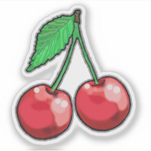 Pegatina Red Cherries Fun