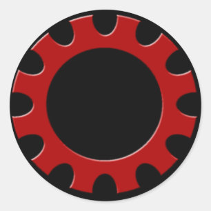 Pegatina Red Cog