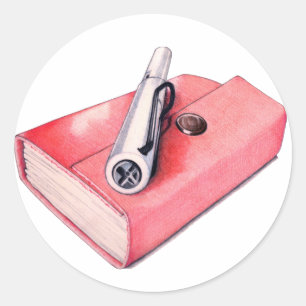 Pegatina Red Mini Sketchbook