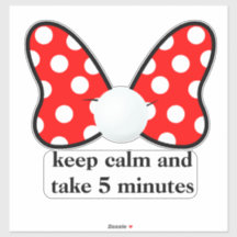 Red polka dots vibrant Ribbon