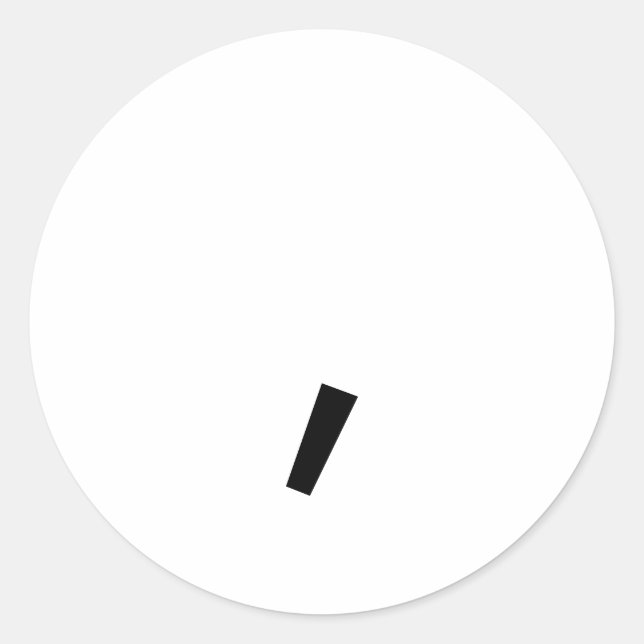 PEGATINA REDONDA , (Anverso)