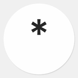 PEGATINA REDONDA *