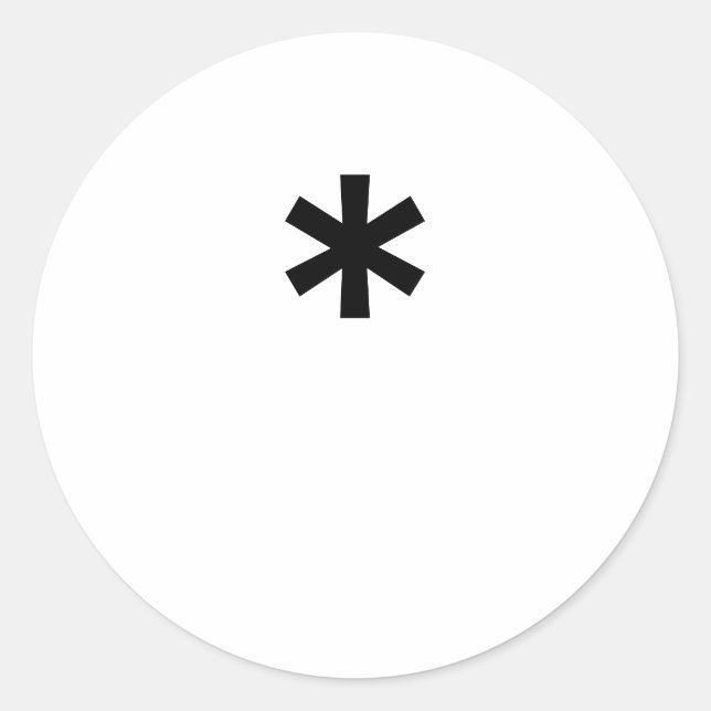 PEGATINA REDONDA * (Anverso)