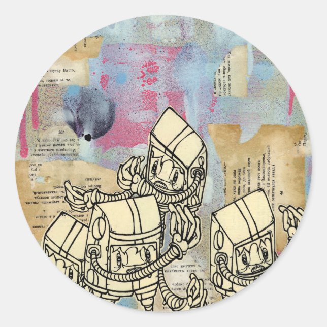 PEGATINA REDONDA  (Anverso)