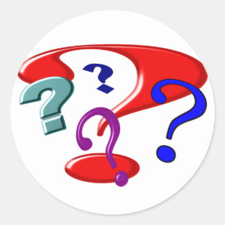 PEGATINA REDONDA ¿? ¿? ¿? ¿? ¿?