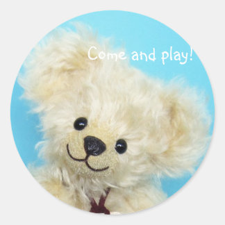 PEGATINA REDONDA アトリエうえん オリジナルまるしーる