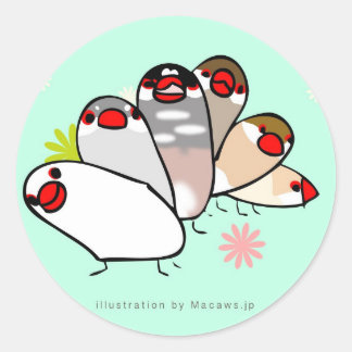 PEGATINA REDONDA ブンザイルシール