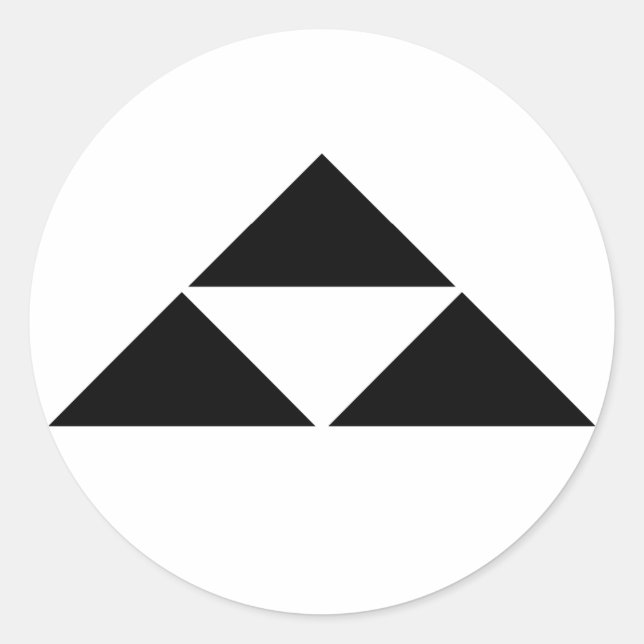 PEGATINA REDONDA 北条鱗 (Anverso)