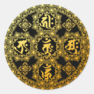 PEGATINA REDONDA 金剛界曼荼羅