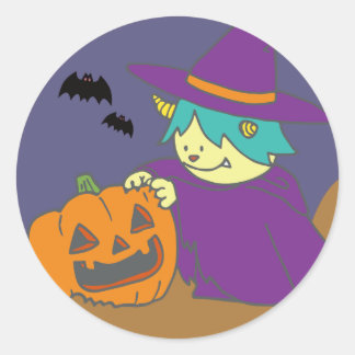 PEGATINA REDONDA 10月モンスターシール。